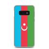Coque Téléphone - Samsung - Galaxy S10e - Drapeau Azerbaïdjan - Souple - Multicolore
