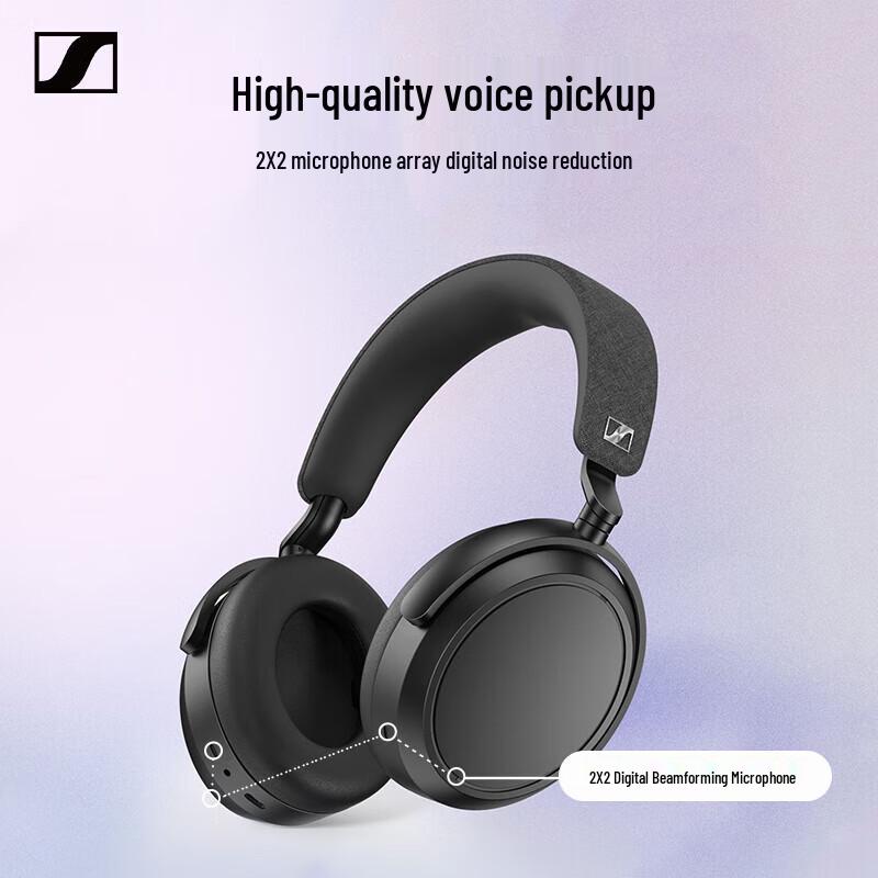 Беспроводные наушники Sennheiser MOMENTUM 4 с шумоподавлением