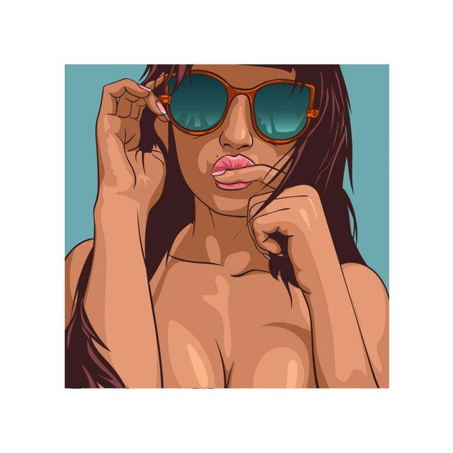 Современная Laeacco Венеция Ночная сцена Картина маслом Пейзаж Плакат Безрамная фреска