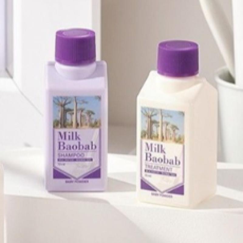 Milk Baobab Baby Powder Travel Kit  Amenity Set 