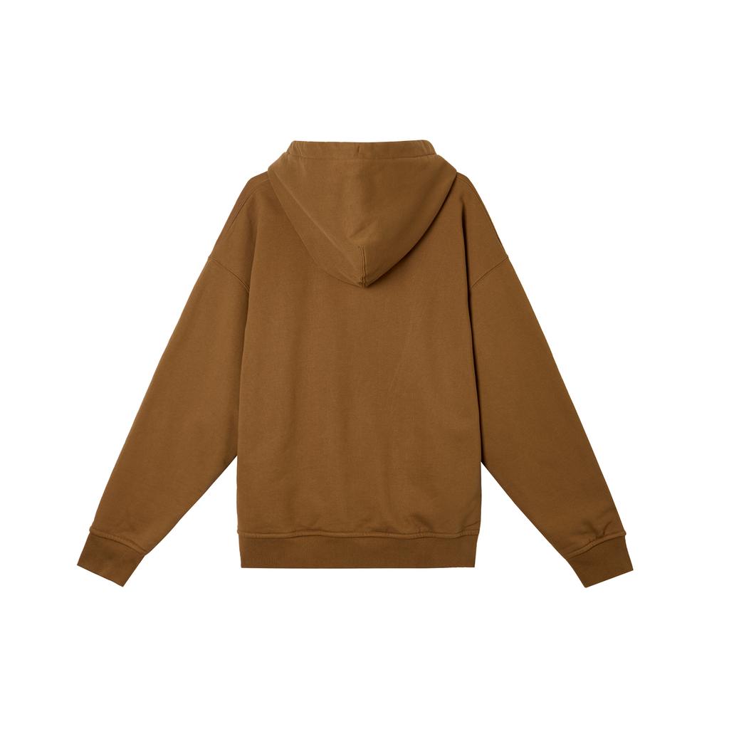 New Nike Solo Swoosh Jackets Coats Men's Light British Umber FZ1165-281