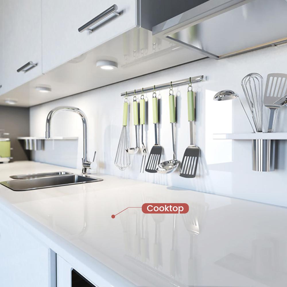 Self-adhesive Oil-proof Anti-scratch Heat Resistant Transparent Film Wall Sticker Protective Film