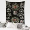 Растение, животное, легенда, гобелен Таро, настенный тапиз, колдовство, психоделический, загадочный, абстрактный, домашний декор