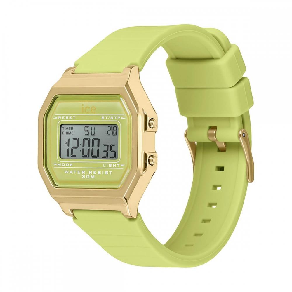 Авторизованный дистрибьютор [Ice watch] Часы Ice watch цифровые женские 022059 ice digit ICE digit daiquiri зеленые маленькие