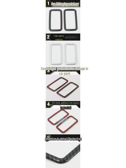 Teramont Rear & Third Row Reading Light Decorative Frame - Fits 17 Models