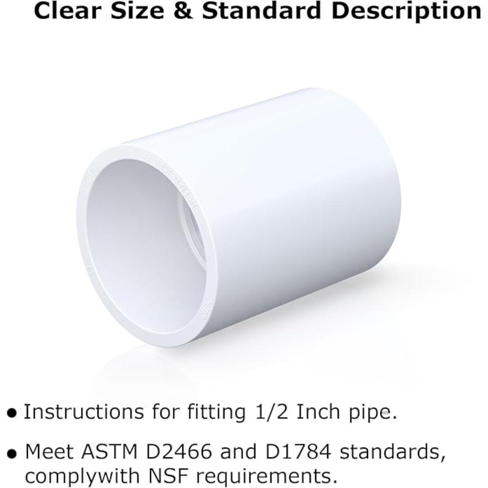 Белый ПВХ соединитель для труб 20/25/32/40/50 мм для садового орошения, аквариума, фитинги для водопроводных труб, адаптер для аквариума, прямые трубные соединения