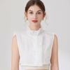 Vintage Lapel Fake Collar Female Detachable Shirt False Collar for Women Blouse Sweater Lapel Top Clothing Accessories