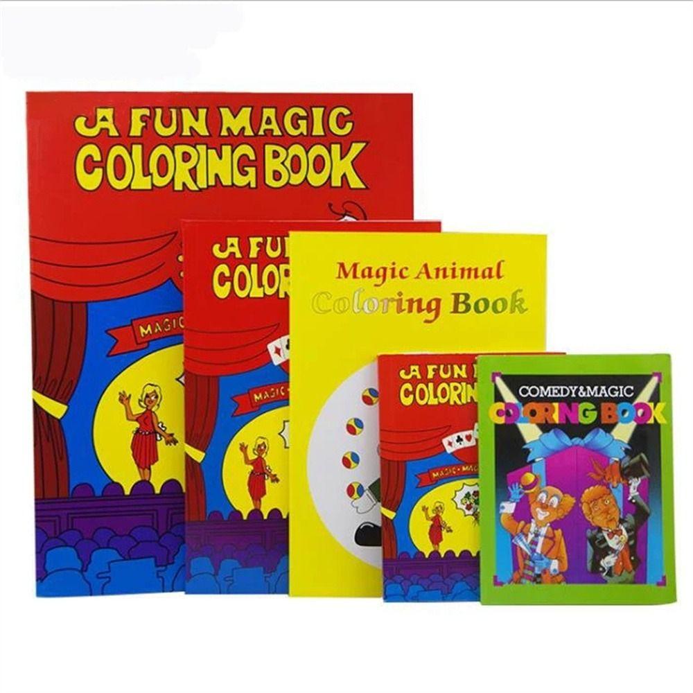 Comedy Magic Magic Coloring Book Magic Prop Magic Prop Books Magic Trick Book  Teens Adults
