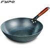 Chinese Seasoned Wok 32/34cm Iron Woks Chef Stir Fry Special Wok Pan Kitchen Cookware For Electric,Induction and Gas Stoves