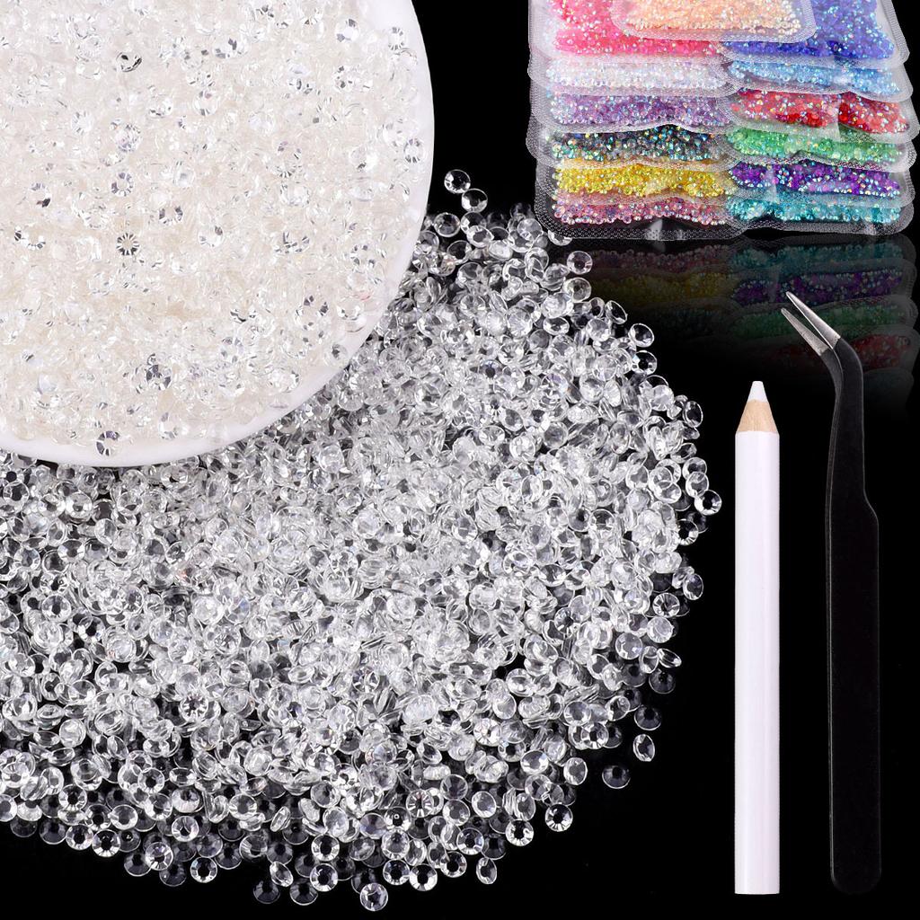2Mm3Mm4Mm Flat Bottom Resin Drill Diy Handmade Mobile Phone Case Beauty Sticker Drill