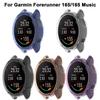 Bumper Transparent Case Frame Screen Protector for Garmin Forerunner 165/165 Music