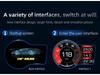 HUD для мода F15: OBD-дисплей для скорости, оборотов двигателя, температуры охлаждающей жидкости и масла, расхода топлива, турбонаддува и часов