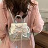 Рюкзак-бант в балетном стиле женский новый ручной маленький рюкзак для выхода на прогулку по магазинам путешествий маленькая школьная сумка