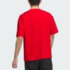 Adidas Year Of The Dragon CNY Series Embroidered Sports Round Neck Short Sleeve T-Shirt Men Tops Light-Crimson JE6105