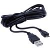 Charging Cable - UNDER CONTROL - PS4 - Micro USB - 3M - Black