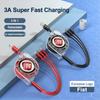 Кабель для быстрой зарядки 3 в 1 с логотипом автомобиля Fiat, USB-кабель Type C Micro USB для Stilo Ducato Panda 500 Pondo Abarth Punto Palio Viaggio