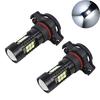 2Pcs 12V DC H16 3030 21 LED Lights White 6500K Car Fog Head Light Lamp Headlight