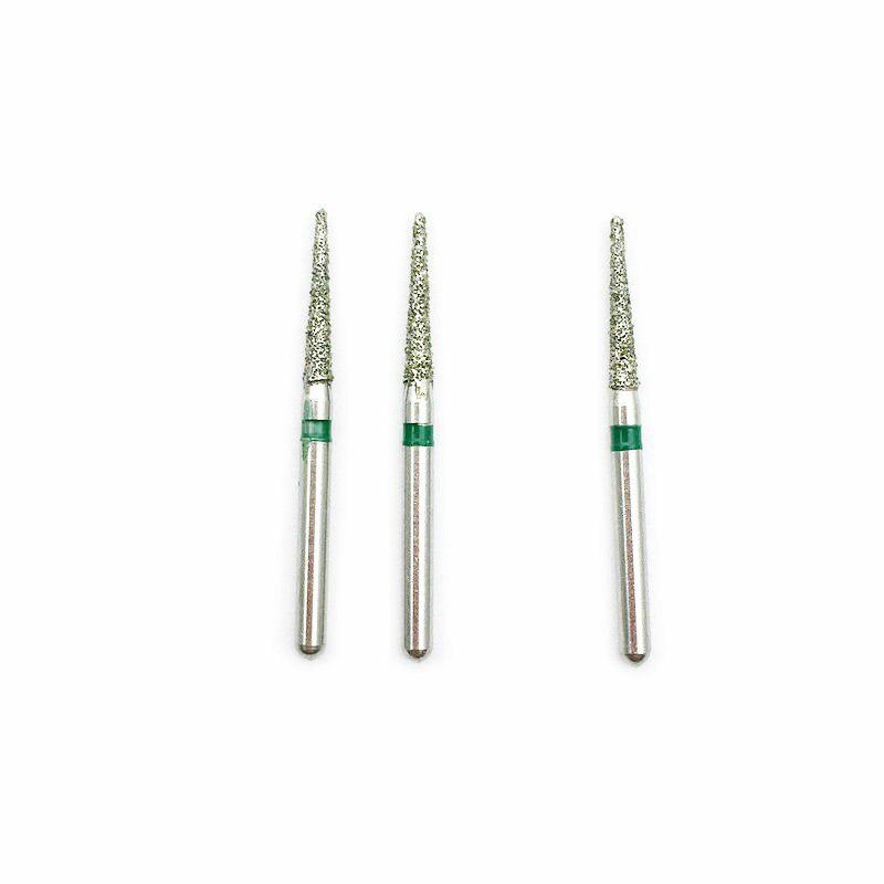 10 шт./кор., стоматологические алмазные боры, дрели, стоматологические боры Dia-burs для высокоскоростных наконечников, супер грубые стоматологические инструменты FG 1,6 м TC-21C