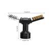 2PCS ABS Handle Battery Terminal Cleaner Aluminum Alloy Rust Removal Tool  Maintenance Technician