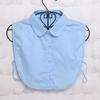 Chiffon Fake Collar Blouse, Versatile Decorative Fake Collar, Lace Fake Collar, White Shirt Collar, Inner Collar.