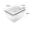 6L Sous Vide Culinary Water Tank Food Grade Material Slow Cooker  Immersion Thermostatic Cooking