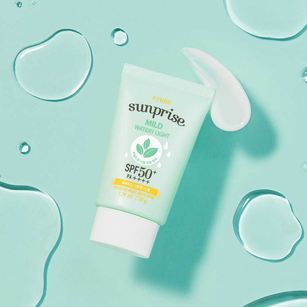 Etude House Sunprise Mild Watery Light 50ml ORIGINAL STORE
