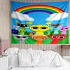 1PC Colorful Sprun-ki Robot Party K-pop music group Tapestry Accessories for Bedroom,Livingroom, dormitory Room Wall Decor Fan Birthday Gifts
