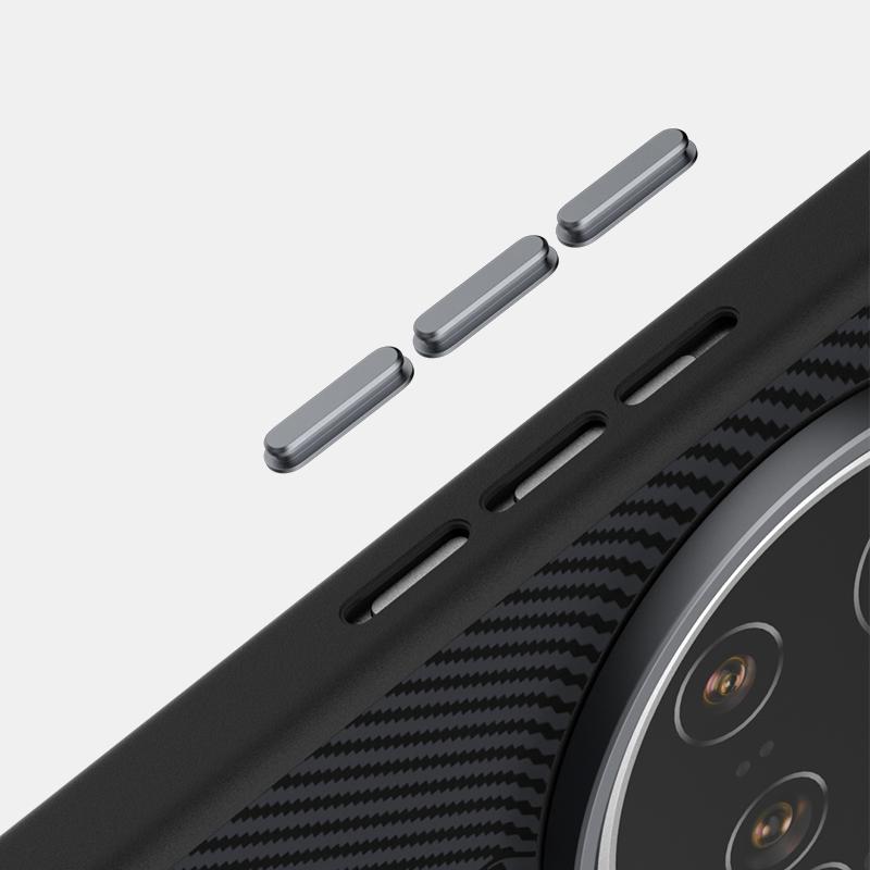Экологичный кожаный чехол для Xiaomi 15 Ultra, углеродное волокно, тонкий, ударопрочный, Magsafe, магнитный, тест на падение, металлический захват для объектива, чехол-обложка