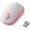 Elecom BlueLED Mouse/EPRIM/Wireless/3-Button/Pink M-DY12DBPN