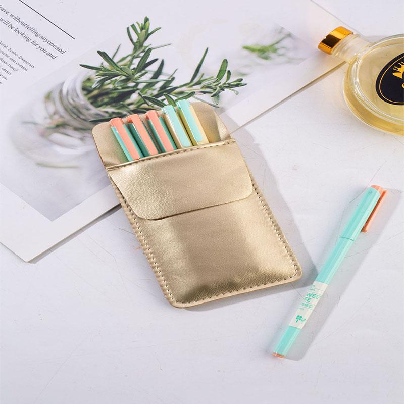 1 шт., медицинский пенал большой емкости из искусственной кожи, двухслойный, прочный, портативный, многофункциональный, сумки для ручек для врача и медсестры