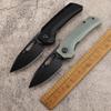 Outdoor Knife Folding Knife  D2 Steel Folding Knife Ball  Bearings G10 Handle Outdoor Camping Pocket EDC Tool  Couteau Pliant