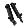 Front Bumper Fixing Bracket for Nissan For Tiida 2005 2010 (Black 1 Pair)