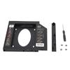 HDD Caddy Bay General 12.7mm 2.5in SATA To SATA 2nd HDD SSD Hard Drive Tray Cover for Laptop CD DVD