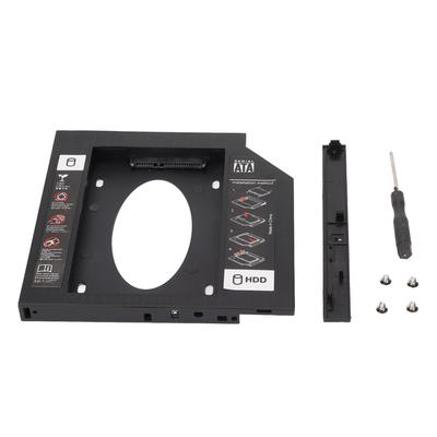 Отсек для HDD Caddy General 12,7 мм 2,5 дюйма SATA к SATA 2-й HDD SSD Лоток для жесткого диска Крышка для ноутбука CD DVD