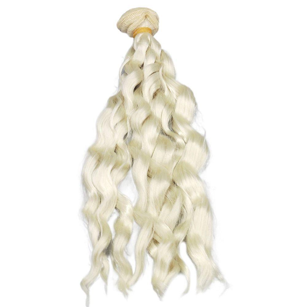 1PC Hot Synthetic Fiber 20cm Doll Wigs Wig Hair Long Straight DIY Dolls Accessories