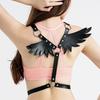 New Women's Angel Wings Chest Strap Cosplay Sexy Leather Punk Sexy Body Bonding Strap Dark
