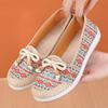Cloth Shoes Women's Single Shoes New Spring and Autumn Soft Soles Comfortable One-pedal Flat Shoes Women