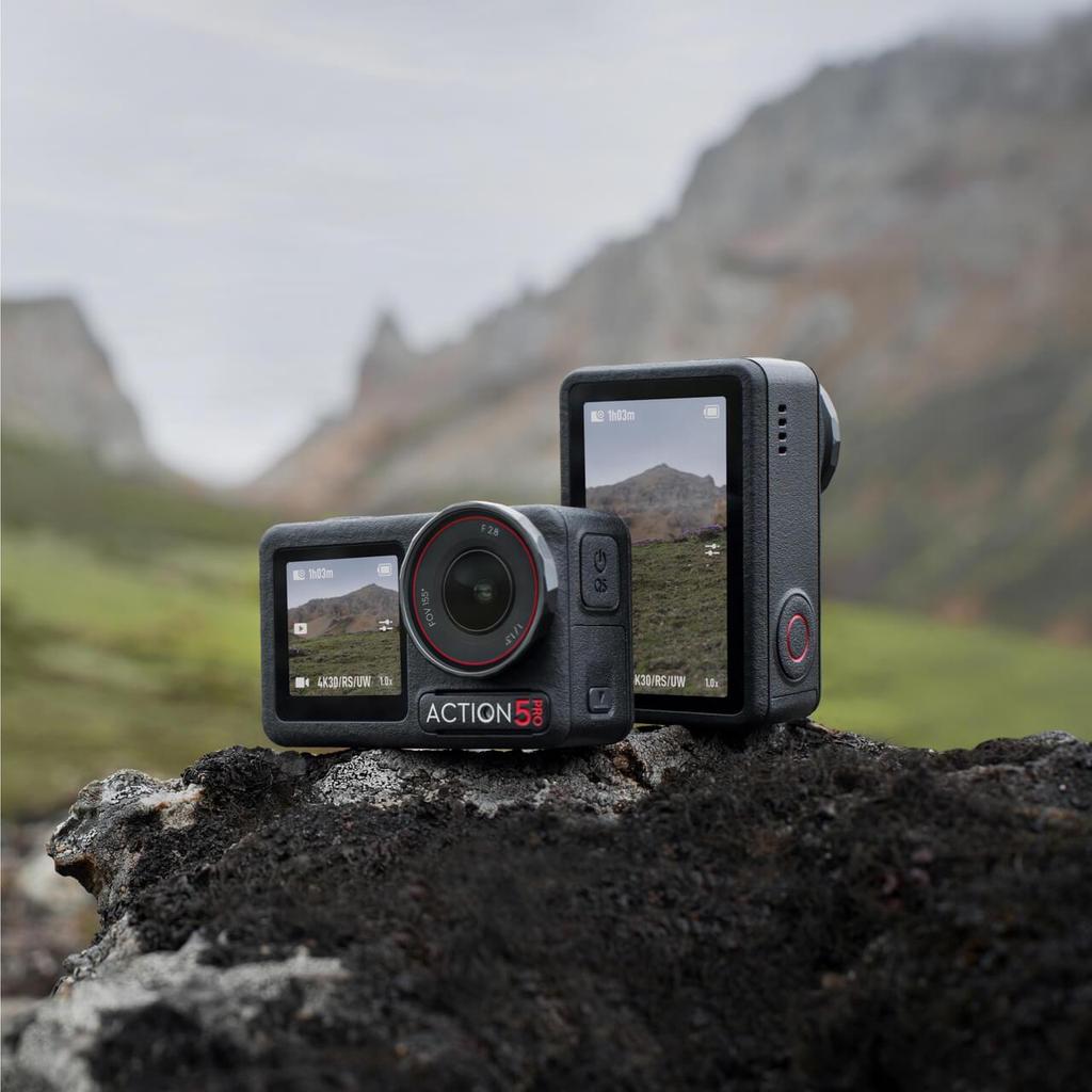 "Спортивная камера DJI Osmo Action 5 Pro 4K для мотоцикла, влогов и путешествий"