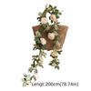 Living Room Garland Hanging Plants Plastic Berries Artificial Eucalyptus Greenery  Spring Autumn