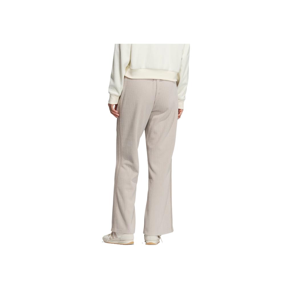 Adidas Оригинальные велюровые спортивные штаны Удобные Повседневные Приятные к коже Вязаные Спортивные штаны Женские штаны KS5984