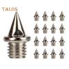 100 Pcs Track Spikes Carbon Steel Track And Cross Country Shoe Spikes with Spike Wrench for Sprinting Sports Running Shoes
