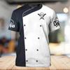 Summer Tide Fashion Chef's Knife Picture Men T-Shirts Casual 3D Print Tees Hip Hop Personality Round Neck Short Sleeve Tops