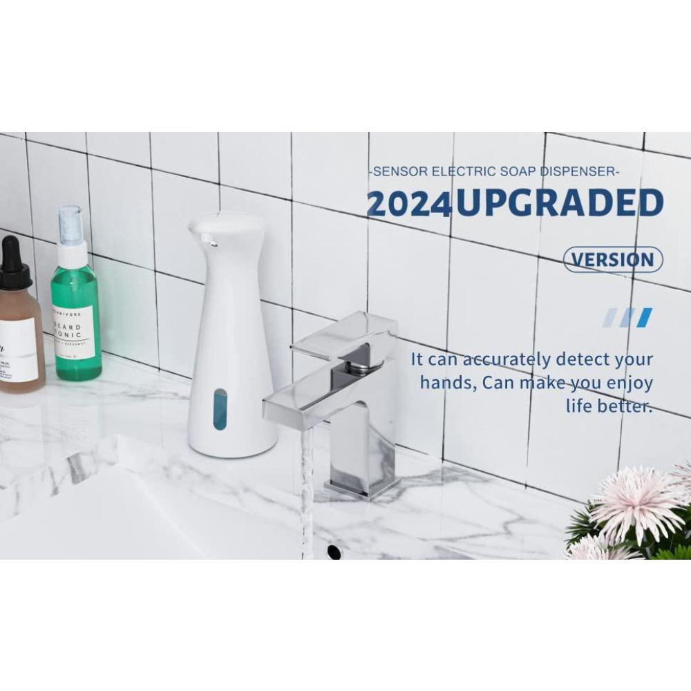 200ml Automatic Soap Dispenser with Sensor, High Quality Intelligent Handpiece, Waterproof, for Bathroom