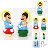 Adorable Pvc Super Mario Figure Collectible With Colorful Mushroom Mario Design