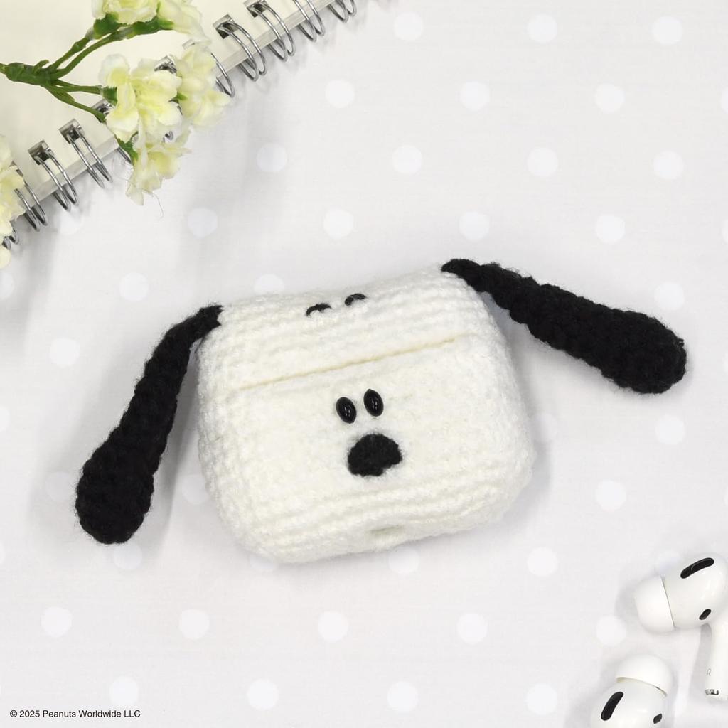 Gourmandies Peanuts Snoopy AirPods Pro (Второе поколение)/ Совместимый с AirPods Pro чехол для вязания Snoopy SNGG-109A