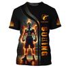Boxing Graphic T Shirts For Men Summer Trend Short Sleeve 3D Printed Sports T-shirts Loose Quick Dry Breathable Tees Fashion
