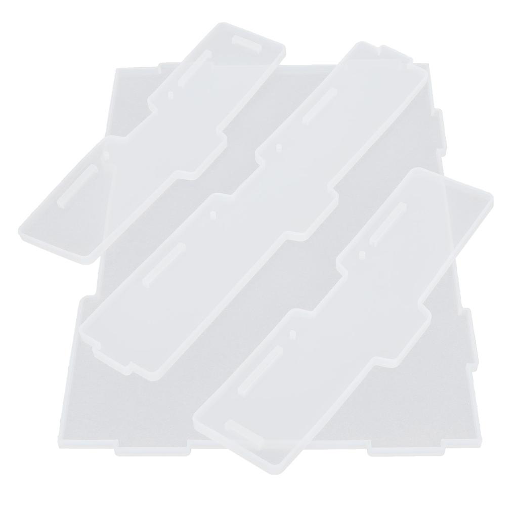 Эпоксидная форма Сделай сам Кристальная настольная коробка для хранения папок Блокнот Силиконовая форма Офисные канцелярские товары