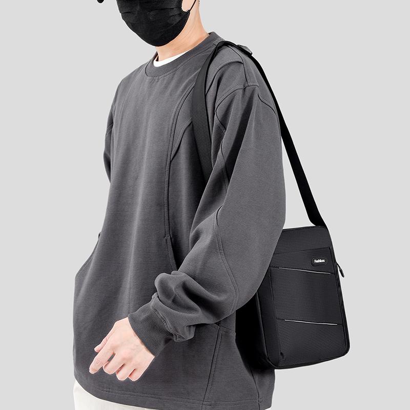 Мужская многофункциональная наплечная сумка водонепроницаемый портфель прочная ткань Оксфорд деловая сумка-тоут с несколькими отделениями