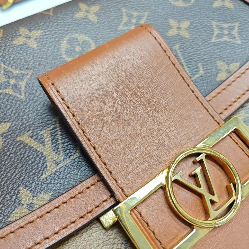 [Pre-Owned] Louis Vuitton Dauphine Mm 'Brown Monogram Reverse Canvas' - Very Good #N4CBR8