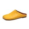 2024 Women Split Toe Flat Slippers Women Shallow Lazy Slip-On Mules Split Toe Woman Loafers Casual Cozy Soft Shoes Chaussure Femme